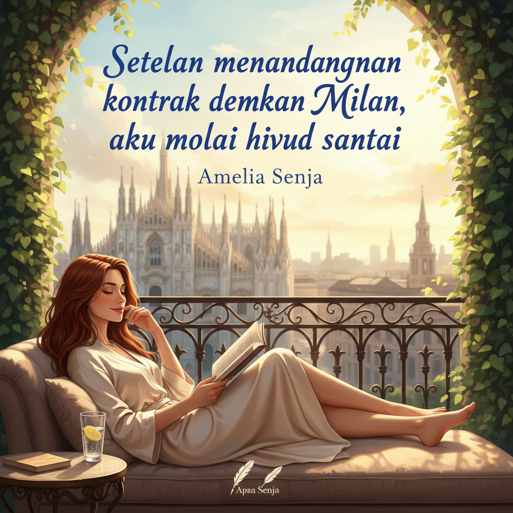 Setelah menandatangani kontrak dengan Milan, aku mulai hidup santai.